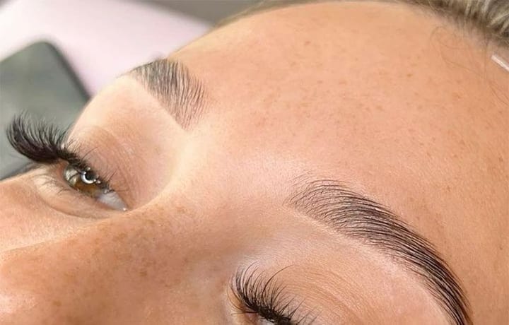 Old permanent makeup removal